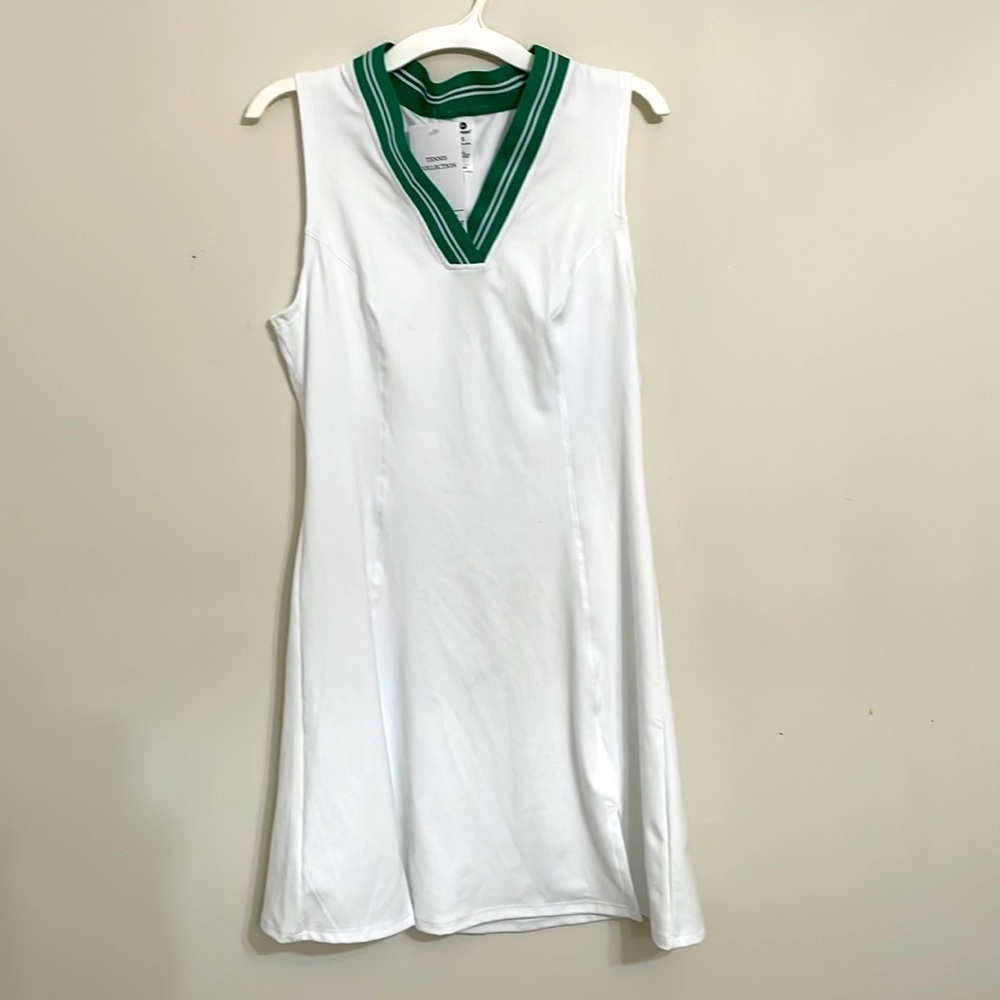 Preppy V-Neck Tennis Dress